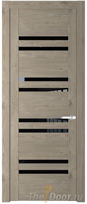 Дверь Profil Doors 1.6N цвет Каштан Темный стекло Черный Триплекс Дверь Profil Doors 1.6N цвет Каштан Темный стекло Черный Триплекс