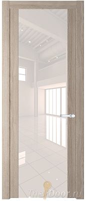 Дверь Profil Doors 1.7N цвет Дуб Сонома стекло Перламутровый Лак Дверь Profil Doors 1.7N цвет Дуб Сонома стекло Перламутровый Лак