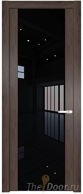 Дверь Profil Doors 1.7N цвет Дуб Тобакко стекло Черный Лак Дверь Profil Doors 1.7N цвет Дуб Тобакко стекло Черный Лак