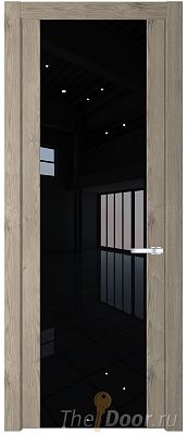 Дверь Profil Doors 1.7N цвет Каштан Темный стекло Черный Лак Дверь Profil Doors 1.7N цвет Каштан Темный стекло Черный Лак