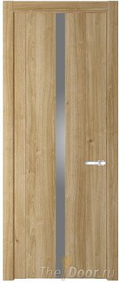 Дверь Profil Doors 1.8N цвет Дуб Карамель стекло Серебрянный Лак