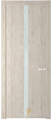 Дверь Profil Doors 1.8N цвет Каштан Светлый стекло Белый Лак