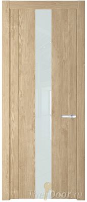 Дверь Profil Doors 1.9N цвет Каштан Натуральный стекло Белый Лак