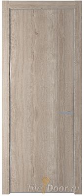 Дверь Profil Doors 12NA цвет Дуб Сонома цвет профиля Серебро Дверь Profil Doors 12NA цвет Дуб Сонома цвет профиля Серебро