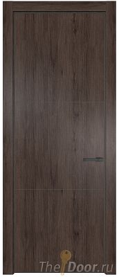 Дверь Profil Doors 13NA цвет Дуб Тобакко цвет профиля Серая ночь Дверь Profil Doors 13NA цвет Дуб Тобакко цвет профиля Серая ночь