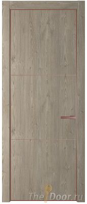Дверь Profil Doors 13NA цвет Каштан Темный цвет профиля Бронза Дверь Profil Doors 13NA цвет Каштан Темный цвет профиля Бронза