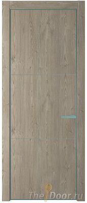 Дверь Profil Doors 13NA цвет Каштан Темный цвет профиля Мята Дверь Profil Doors 13NA цвет Каштан Темный цвет профиля Мята