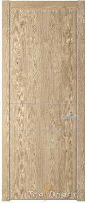 Дверь Profil Doors 14NA цвет Каштан Натуральный цвет профиля Серебро Дверь Profil Doors 14NA цвет Каштан Натуральный цвет профиля Серебро
