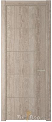 Дверь Profil Doors 15NA цвет Дуб Сонома цвет профиля Никель матовый Дверь Profil Doors 15NA цвет Дуб Сонома цвет профиля Никель матовый