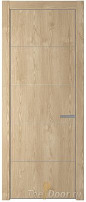 Дверь Profil Doors 15NA цвет Каштан Натуральный цвет профиля Серебро Дверь Profil Doors 15NA цвет Каштан Натуральный цвет профиля Серебро