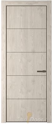 Дверь Profil Doors 15NA цвет Каштан Светлый цвет профиля Деорэ