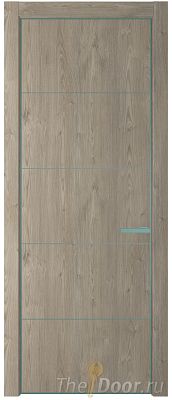 Дверь Profil Doors 15NA цвет Каштан Темный цвет профиля Мята Дверь Profil Doors 15NA цвет Каштан Темный цвет профиля Мята