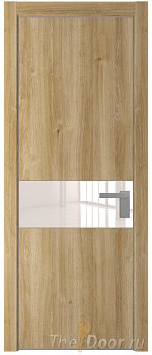 Дверь Profil Doors 17NA цвет Дуб Карамель стекло Lacobel Перламутровый лак цвет профиля Серебро Дверь Profil Doors 17NA цвет Дуб Карамель стекло Lacobel Перламутровый лак цвет профиля Серебро