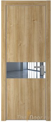 Дверь Profil Doors 17NA цвет Дуб Карамель стекло Зеркало цвет профиля Серебро Дверь Profil Doors 17NA цвет Дуб Карамель стекло Зеркало цвет профиля Серебро