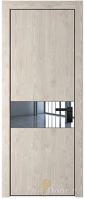 Дверь Profil Doors 17NA цвет Дуб Сонома стекло Зеркало цвет профиля Черный матовый RAL9005 Дверь Profil Doors 17NA цвет Дуб Сонома стекло Зеркало цвет профиля Черный матовый RAL9005