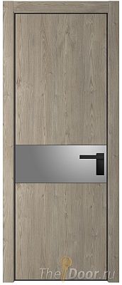 Дверь Profil Doors 17NA цвет Каштан Темный стекло Lacobel Серебро Матлак цвет профиля Черный матовый RAL9005 Дверь Profil Doors 17NA цвет Каштан Темный стекло Lacobel Серебро Матлак цвет профиля Черный матовый RAL9005