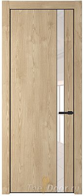 Дверь Profil Doors 18NA цвет Каштан Натуральный стекло Lacobel Перламутровый лак цвет профиля Черный матовый RAL9005 Дверь Profil Doors 18NA цвет Каштан Натуральный стекло Lacobel Перламутровый лак цвет профиля Черный матовый RAL9005