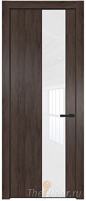 Дверь Profil Doors 19NA цвет Дуб Тобакко стекло Lacobel лак Классик цвет профиля Черный матовый RAL9005 Дверь Profil Doors 19NA цвет Дуб Тобакко стекло Lacobel лак Классик цвет профиля Черный матовый RAL9005