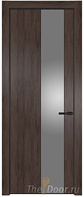 Дверь Profil Doors 19NA цвет Дуб Тобакко стекло Lacobel Серебро Матлак цвет профиля Черный матовый RAL9005 Дверь Profil Doors 19NA цвет Дуб Тобакко стекло Lacobel Серебро Матлак цвет профиля Черный матовый RAL9005