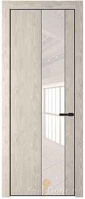 Дверь Profil Doors 19NA цвет Каштан Светлый стекло Lacobel Перламутровый лак цвет профиля Черный матовый RAL9005 Дверь Profil Doors 19NA цвет Каштан Светлый стекло Lacobel Перламутровый лак цвет профиля Черный матовый RAL9005