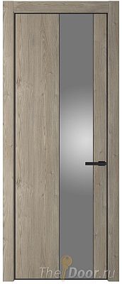 Дверь Profil Doors 19NA цвет Каштан Темный стекло Lacobel Серебро Матлак цвет профиля Черный матовый RAL9005 Дверь Profil Doors 19NA цвет Каштан Темный стекло Lacobel Серебро Матлак цвет профиля Черный матовый RAL9005