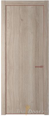 Дверь Profil Doors 1NA цвет Дуб Сонома цвет профиля Бронза Дверь Profil Doors 1NA цвет Дуб Сонома цвет профиля Бронза