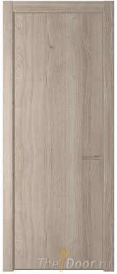 Дверь Profil Doors 1NA цвет Дуб Сонома цвет профиля Никель матовый Дверь Profil Doors 1NA цвет Дуб Сонома цвет профиля Никель матовый