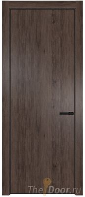 Дверь Profil Doors 1NA цвет Дуб Тобакко цвет профиля Черный матовый RAL9005 Дверь Profil Doors 1NA цвет Дуб Тобакко цвет профиля Черный матовый RAL9005