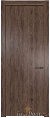 Дверь Profil Doors 1NA цвет Дуб Тобакко цвет профиля Деорэ
