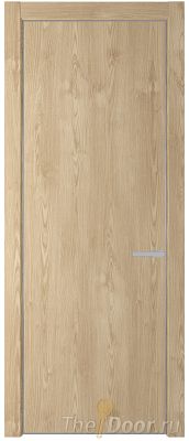 Дверь Profil Doors 1NA цвет Каштан Натуральный цвет профиля Серебро Дверь Profil Doors 1NA цвет Каштан Натуральный цвет профиля Серебро