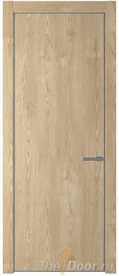 Дверь Profil Doors 1NA цвет Каштан Натуральный цвет профиля Смоки Дверь Profil Doors 1NA цвет Каштан Натуральный цвет профиля Смоки