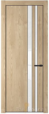 Дверь Profil Doors 20NA цвет Каштан Натуральный стекло Lacobel лак Классик цвет профиля Черный матовый RAL9005 Дверь Profil Doors 20NA цвет Каштан Натуральный стекло Lacobel лак Классик цвет профиля Черный матовый RAL9005