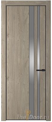 Дверь Profil Doors 20NA цвет Каштан Темный стекло Lacobel Серебро Матлак цвет профиля Черный матовый RAL9005 Дверь Profil Doors 20NA цвет Каштан Темный стекло Lacobel Серебро Матлак цвет профиля Черный матовый RAL9005