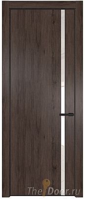 Дверь Profil Doors 21NA цвет Дуб Тобакко стекло Lacobel Перламутровый лак цвет профиля Черный матовый RAL9005 Дверь Profil Doors 21NA цвет Дуб Тобакко стекло Lacobel Перламутровый лак цвет профиля Черный матовый RAL9005