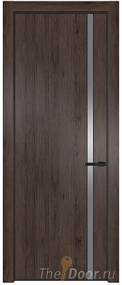 Дверь Profil Doors 21NA цвет Дуб Тобакко стекло Lacobel Серебро Матлак цвет профиля Черный матовый RAL9005 Дверь Profil Doors 21NA цвет Дуб Тобакко стекло Lacobel Серебро Матлак цвет профиля Черный матовый RAL9005