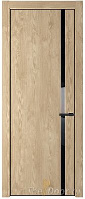 Дверь Profil Doors 21NA цвет Каштан Натуральный стекло Lacobel Черный лак цвет профиля Черный матовый RAL9005 Дверь Profil Doors 21NA цвет Каштан Натуральный стекло Lacobel Черный лак цвет профиля Черный матовый RAL9005