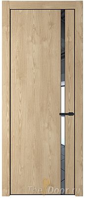 Дверь Profil Doors 21NA цвет Каштан Натуральный стекло Зеркало цвет профиля Черный матовый RAL9005 Дверь Profil Doors 21NA цвет Каштан Натуральный стекло Зеркало цвет профиля Черный матовый RAL9005