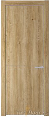 Дверь Profil Doors 11NE цвет Дуб Карамель кромка Серебро Дверь Profil Doors 11NE цвет Дуб Карамель кромка Серебро