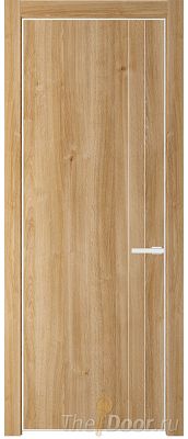 Дверь Profil Doors 12NE цвет Дуб Карамель кромка Белый матовый RAL9003