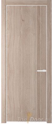 Дверь Profil Doors 12NE цвет Дуб Сонома кромка Белый матовый RAL9003
