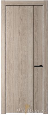 Дверь Profil Doors 12NE цвет Дуб Сонома кромка Черный матовый RAL9005 Дверь Profil Doors 12NE цвет Дуб Сонома кромка Черный матовый RAL9005