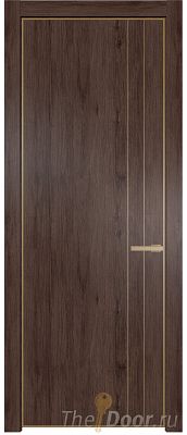 Дверь Profil Doors 12NE цвет Дуб Тобакко кромка Золото Дверь Profil Doors 12NE цвет Дуб Тобакко кромка Золото