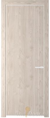 Дверь Profil Doors 12NE цвет Каштан Светлый кромка Белый матовый RAL9003