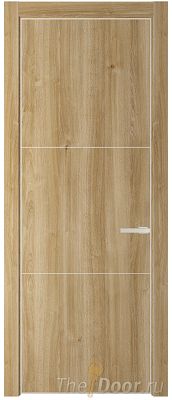 Дверь Profil Doors 13NE цвет Дуб Карамель кромка Крем Магнолия