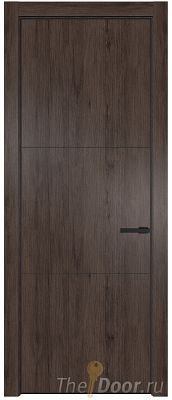 Дверь Profil Doors 13NE цвет Дуб Тобакко кромка Черный матовый RAL9005 Дверь Profil Doors 13NE цвет Дуб Тобакко кромка Черный матовый RAL9005