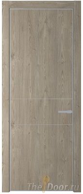 Дверь Profil Doors 14NE цвет Каштан Темный кромка Серебро Дверь Profil Doors 14NE цвет Каштан Темный кромка Серебро