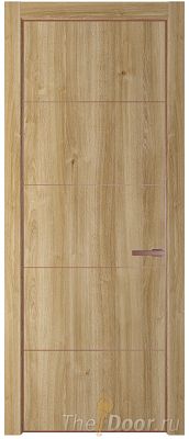 Дверь Profil Doors 15NE цвет Дуб Карамель кромка Бронза Дверь Profil Doors 15NE цвет Дуб Карамель кромка Бронза