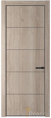 Дверь Profil Doors 15NE цвет Дуб Сонома кромка Черный матовый RAL9005 Дверь Profil Doors 15NE цвет Дуб Сонома кромка Черный матовый RAL9005