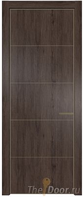 Дверь Profil Doors 15NE цвет Дуб Тобакко кромка Шампань