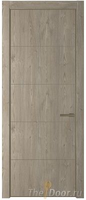 Дверь Profil Doors 15NE цвет Каштан Темный кромка Шампань